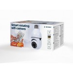 Gembird Smart Rotating WIFI Camera E27 1080P (TSL-CAM-WRHD-01) VARIOUS Τεχνολογια - Πληροφορική e-rainbow.gr