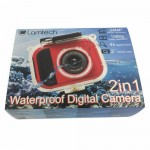 Ψηφιακή Κάμερα 24mp 2σε1 Waterproof Lamtech Red - LAM111993 Ψηφιακές Φωτογραφικές Τεχνολογια - Πληροφορική e-rainbow.gr