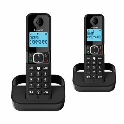 Ασύρματο Τηλέφωνο Alcatel F860 Duo με Δυνατότητα Αποκλεισμού Κλήσεων Μαύρο ΑΣΥΡΜΑΤΑ Τεχνολογια - Πληροφορική e-rainbow.gr