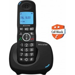 Alcatel XL535 Cordless Phone with Call Blocking Black WIRELESS Τεχνολογια - Πληροφορική e-rainbow.gr