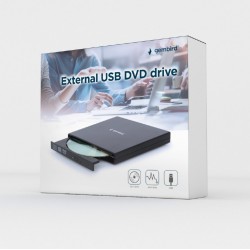 Gembird External Usb dvd Drive (DVD-USB-02) Optical Drive Τεχνολογια - Πληροφορική e-rainbow.gr