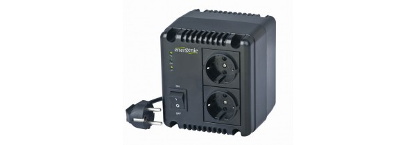 ENERGENIE AUTOMATIC AC VOLTAGE REGULATOR AND STABILIZER LED 220V AC 500VA - EG-AVR-0501 UPS  Τεχνολογια - Πληροφορική e-rainbow.gr
