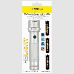 Heitech Flashlight Alu 14 LEDs - 002728 GADGETS Τεχνολογια - Πληροφορική e-rainbow.gr
