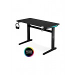 LGP GAMING TABLE WITH RGB LED EFFECTS BLACK - LGP112822 ΕΞΟΠΛΙΣΜΟΣ ΓΡΑΦΕΙΟΥ Τεχνολογια - Πληροφορική e-rainbow.gr
