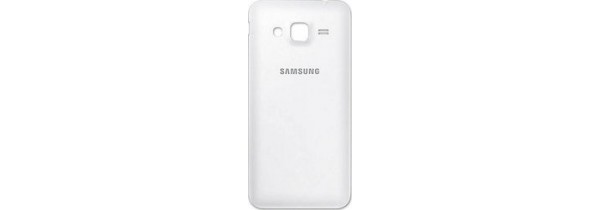 Original Battery Cover Samsung J320F Galaxy J3 (2016) - white SPARE PARTS Τεχνολογια - Πληροφορική e-rainbow.gr