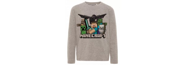 Children's Long Sleeve T-Shirt Minecraft 100% Cotton - (48061) KIDS FASHION Τεχνολογια - Πληροφορική e-rainbow.gr
