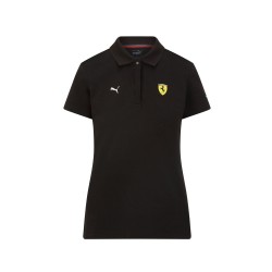 Scuderia Ferrari F1 Team Ladies Classic PUMA Polo T-shirt Black 2021 (official) WOMENS FASHION Τεχνολογια - Πληροφορική e-rainbow.gr