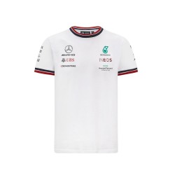 Mercedes AMG Petronas F1 2021 Kids T-shirt White (Official) KIDS FASHION Τεχνολογια - Πληροφορική e-rainbow.gr
