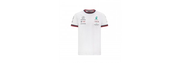Mercedes AMG Petronas F1 2021 Mens T-shirt White (Official) MENS FASHION Τεχνολογια - Πληροφορική e-rainbow.gr
