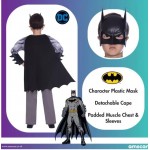 Children's Batman Halloween Costume 6-8 Years (9906059) KIDS FASHION Τεχνολογια - Πληροφορική e-rainbow.gr