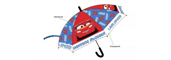 Child Umbrella EPlusM Disney Cars Semi-automatic Ø68 cm. (52508291) FASHION Τεχνολογια - Πληροφορική e-rainbow.gr