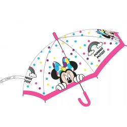 Child Umbrella Transparent EPlusM Disney Minnie Semi-automatic  Ø68 cm. (52507787) FASHION Τεχνολογια - Πληροφορική e-rainbow.gr
