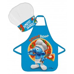 Smurfs Kids Cooking Apron & Hat (011656) KIDS FASHION Τεχνολογια - Πληροφορική e-rainbow.gr
