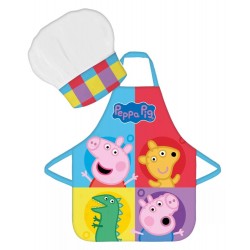 Παιδική Ποδιά μαγειρικής & Σκούφος Peppa Pig Team Brandmac (013599) ΠΑΙΔΙΚΗ ΜΟΔΑ Τεχνολογια - Πληροφορική e-rainbow.gr