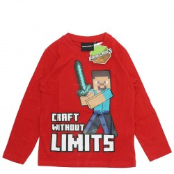 Children's Long Sleeve T-Shirt Minecraft Without Limits 100% Cotton - (48067) KIDS FASHION Τεχνολογια - Πληροφορική e-rainbow.gr