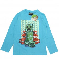 Children's Long Sleeve T-Shirt Minecraft 100% Cotton - (48069) KIDS FASHION Τεχνολογια - Πληροφορική e-rainbow.gr