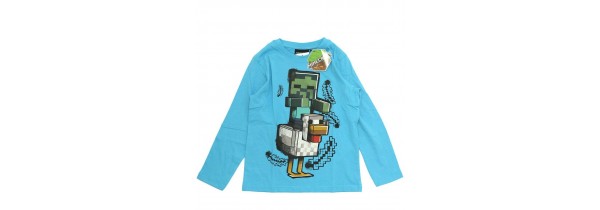 Children's Long Sleeve T-Shirt Minecraft 100% Cotton - (48063) KIDS FASHION Τεχνολογια - Πληροφορική e-rainbow.gr