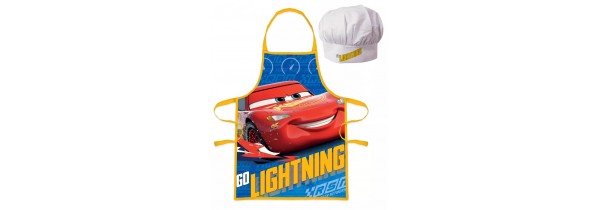 Kids Cooking Apron & Hat Kids Licensing Disney Cars (21644WD) KIDS FASHION Τεχνολογια - Πληροφορική e-rainbow.gr