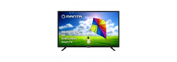 Manta 32LHS89T Smart TV LED HD Ready 32" DVB-C/T2 TV Τεχνολογια - Πληροφορική e-rainbow.gr