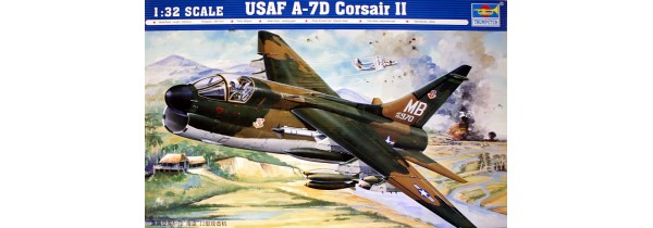 Trumpeter USAF A-7D Corsair II (Scale: 1:32) (02245) Plastic models Τεχνολογια - Πληροφορική e-rainbow.gr