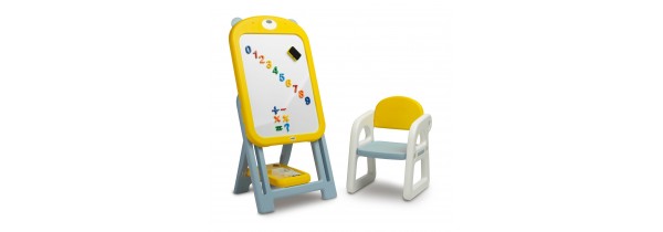 Toyz By Caratero Educational Magnetic & Painting Board with Chair Yellow Color - 1005 CREATIVITY Τεχνολογια - Πληροφορική e-rainbow.gr