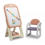 Toyz By Caratero Educational Magnetic & Painting Board with Chair Pink Color - 1007 CREATIVITY Τεχνολογια - Πληροφορική e-rainbow.gr