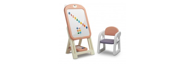 Toyz By Caratero Educational Magnetic & Painting Board with Chair Pink Color - 1007 CREATIVITY Τεχνολογια - Πληροφορική e-rainbow.gr