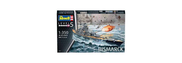 Revell Battleship BISMARCK (Scale: 1:350)- 05040 Models Τεχνολογια - Πληροφορική e-rainbow.gr