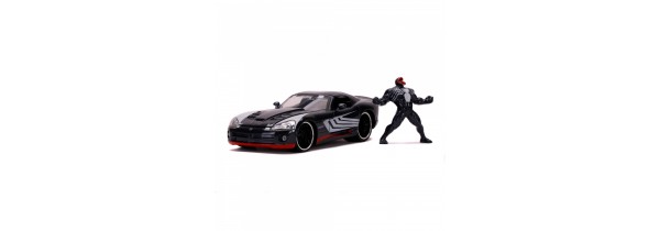 Jada Toys Marvel Venom & 2008 Dodge Viper (1:24) Models Τεχνολογια - Πληροφορική e-rainbow.gr