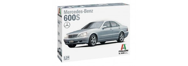 Italeri Mercedes Benz 600s (Scale: 1:24) - 3638 Models Τεχνολογια - Πληροφορική e-rainbow.gr