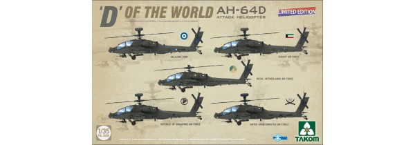 Takom D' Of The World AH-64D HAF Helicopter (Limited Edition) (Scale: 1:35) - TAK2606 Models Τεχνολογια - Πληροφορική e-rainbow.gr