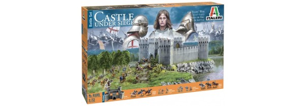 Italeri Castle under Siege (Scale: 1:72) - battle set (6185) Models Τεχνολογια - Πληροφορική e-rainbow.gr