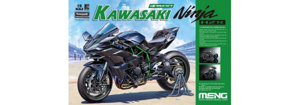 MENG Kawasaki Ninja H2R (Pre-colored Edition) (scale:1:9) - MT-001s ΜΟΝΤΕΛΙΣΜΟΣ Τεχνολογια - Πληροφορική e-rainbow.gr