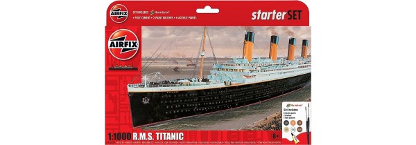 Airfix RMS Titanic Starter Set (Scale: 1:1000) - A55314 Models Τεχνολογια - Πληροφορική e-rainbow.gr
