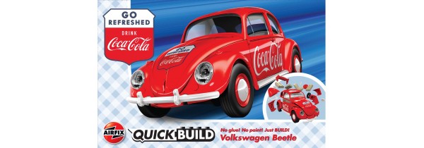 Airfix Quickbuild Coca-Cola VW Beetle - (J6048) Models Τεχνολογια - Πληροφορική e-rainbow.gr