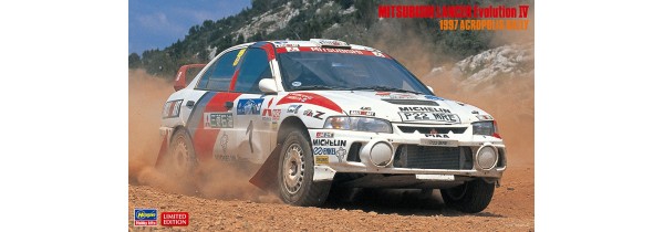 Hasegawa Mitsubishi Lancer Evolution IV 1997 Acropolis Rally Lim.Edit.(Scale: 1:24) - 20435 Models Τεχνολογια - Πληροφορική e-rainbow.gr