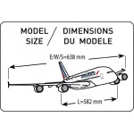 Heller Airbus A380 800 Air France (Scale: 1:125) – 80436 Models Τεχνολογια - Πληροφορική e-rainbow.gr