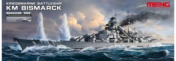 MENG Battleship KM Bismarck (Scale: 1:700) - PS-003 Models Τεχνολογια - Πληροφορική e-rainbow.gr