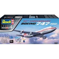 Revell Boeing 747-100, 50th Anniversary (Scale: 1:144) - 05686 Models Τεχνολογια - Πληροφορική e-rainbow.gr