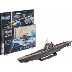 Revell Model Set German Submarine Type (Scale: 1:350) - 65154 Models Τεχνολογια - Πληροφορική e-rainbow.gr