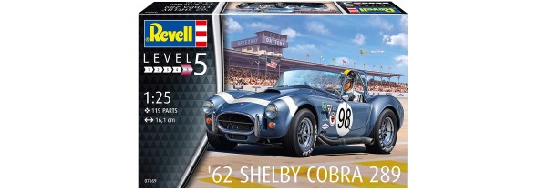 Revell '62 Shelby Cobra 289 (Scale: 1:25) - 07669 ΜΟΝΤΕΛΙΣΜΟΣ Τεχνολογια - Πληροφορική e-rainbow.gr