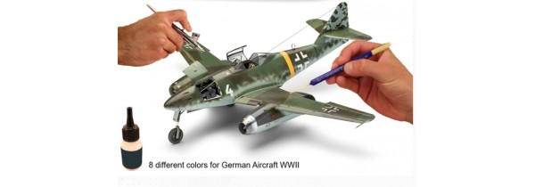 Revell Model Color - German Aircraft WWII (8x 18ml) 36200 Construction Materials Τεχνολογια - Πληροφορική e-rainbow.gr