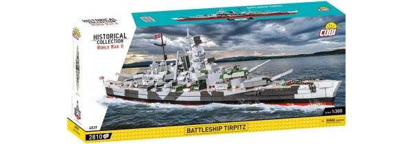 COBI Battleship TIRPITZ (Scale 1:300) - (4839) Sluban / Cobi Τεχνολογια - Πληροφορική e-rainbow.gr
