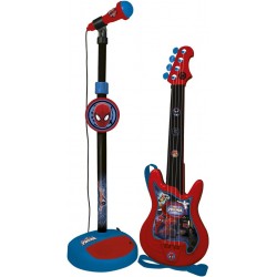 Children's Guitar & Microphone Set REIG MUSICALES Marvel Spiderman - 552 KIDS & BABYS Τεχνολογια - Πληροφορική e-rainbow.gr