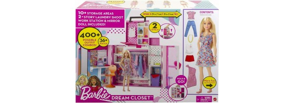 Mattel Playset Barbie Dream Closet (HGX57) ΠΑΙΔΙΚΑ & BEBE Τεχνολογια - Πληροφορική e-rainbow.gr