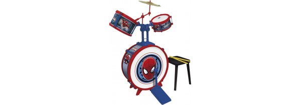 Children's Set of Drums & Stools REIG MUSICALES Marvel Spiderman - 555 KIDS & BABYS Τεχνολογια - Πληροφορική e-rainbow.gr