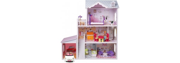 Gerardo's Toys Charlene Dollhouse with Garage (GT61005) KIDS & BABYS Τεχνολογια - Πληροφορική e-rainbow.gr