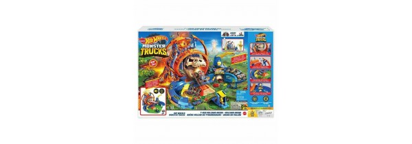 Mattel Hot Wheels® Monster Trucks T-Rex Volcano Arena GYL14 KIDS & BABYS Τεχνολογια - Πληροφορική e-rainbow.gr