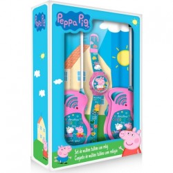 Walkie Talkie Kids Licensing Peppa Pig Set + Digital Watch (17047PP) KIDS & BABYS Τεχνολογια - Πληροφορική e-rainbow.gr