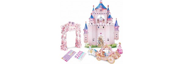 3D PUZZLE CUBICFUN - Princess Secret Garden Dollhouse - (E1623h) Παιδικά Τεχνολογια - Πληροφορική e-rainbow.gr